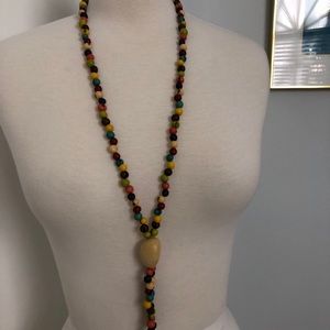Tagua Nut necklace, 20” long